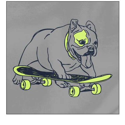 Skateboarding Chuck