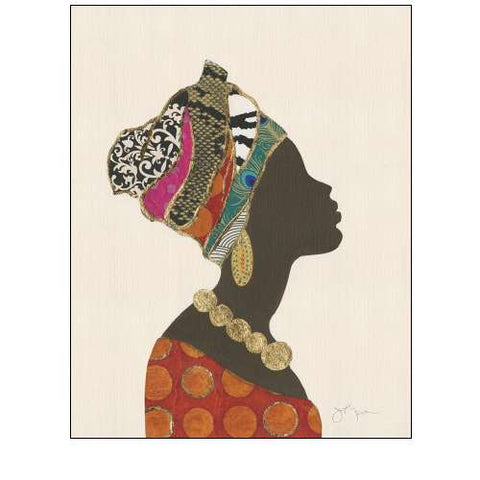 African Silhouette Woman I