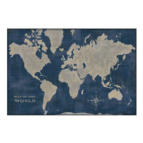 World Map Collage Deep