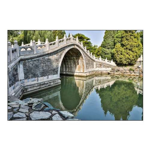Asia-China-Beijing-Bridge at the Summer Palace of Empress Cixi