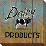Dairy Products: Gallery Wrapped Canvas (3 Sizes)