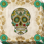 Day of the Dead I: Gallery Wrapped Canvas