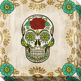 Day of the Dead III: Gallery Wrapped Canvas