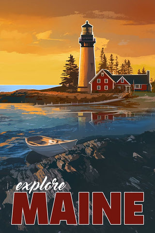 Vintage Travel: Maine