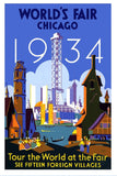 Vintage Travel: World's Fair Chicago 1934