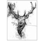 Deer Head Splash