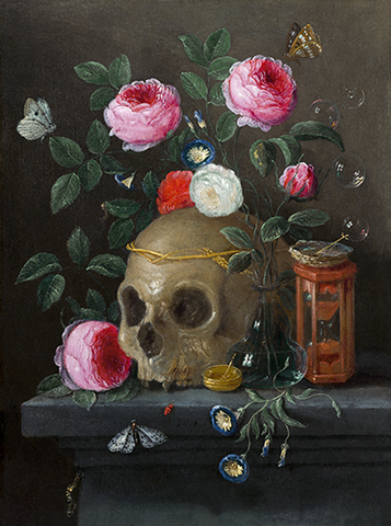 Vanitas Still Life by Jan van Kessel