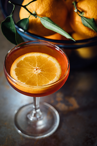 Cocktail with Oranges