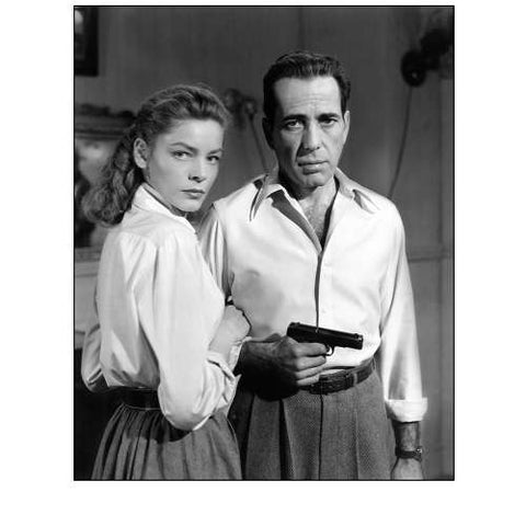 Lauren Bacall and Humphrey Bogart in Key Largo 1948
