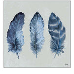 Indigo Feathers I