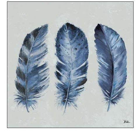 Indigo Feathers II