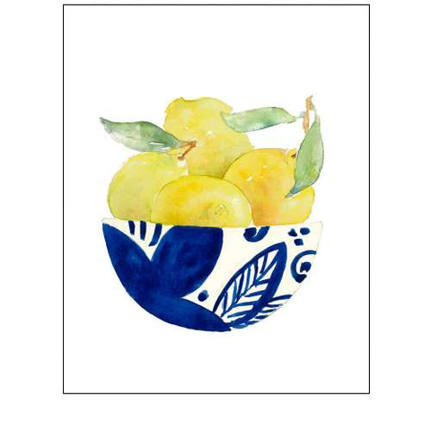 Bowl of Lemons I