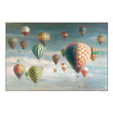 Hot Air Balloons with Pink Crop