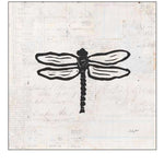 Dragonfly Stamp BW