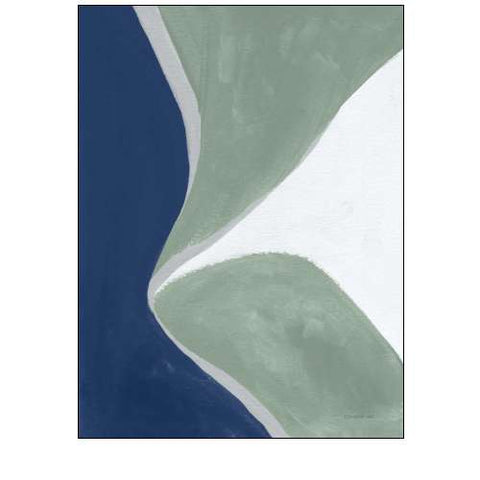 Blue Green Abstract III