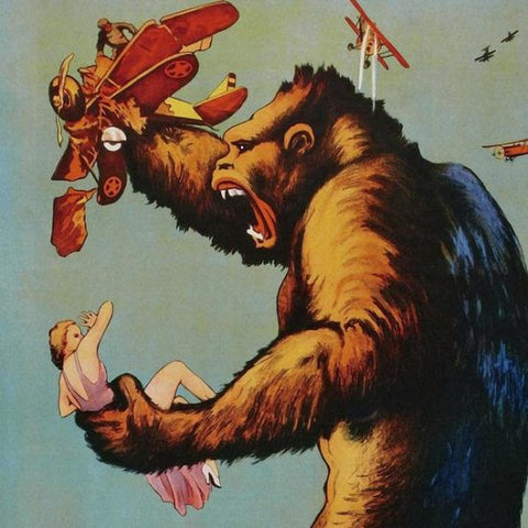 Vintage Film Posters: King Kong - Detail