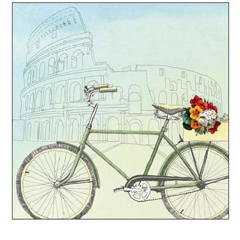 Biking Through Rome