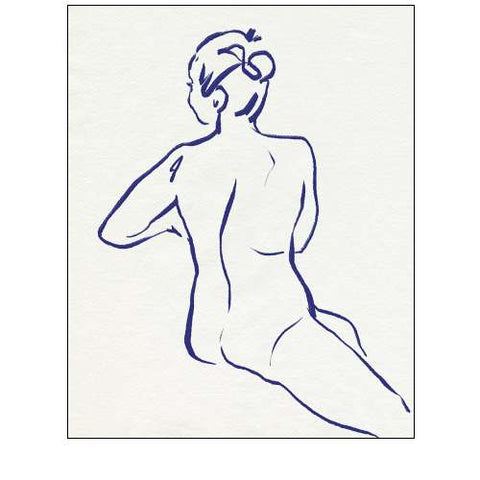 Figure In Blue II