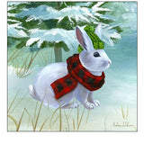 Winterscape III-Rabbit