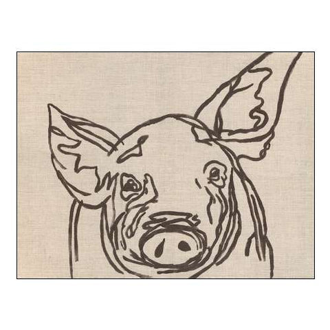 Farm Sketch Pig