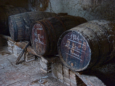 Vintage Wine Barrels