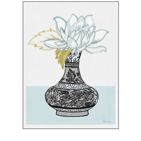 Flower Vase with Pattern I