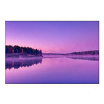 Canada-Ontario-Sudbury Dawn Light on Lake Laurentian