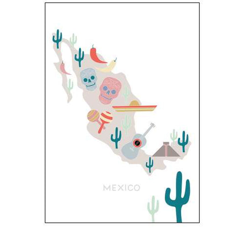 Mexico Map No 1