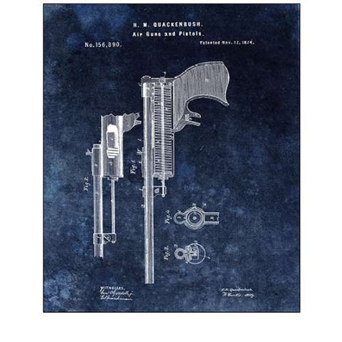 Air Guns and Pistols - 1874 Blue