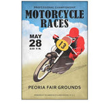 Motor-Cycle Races Roanoke
