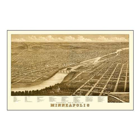 Minneapolis Minnesota - Stoner 1879