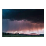 Thunderstorm at Sunset, Swan Lake Flat, Yellowstone National Park