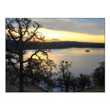 Melones Lake Twilight-California