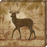 Country Deer: Gallery Wrapped Canvas