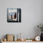 Friendly Skies: Gallery Wrapped Canvas
