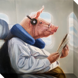 When Pigs Fly No. 2: Gallery Wrapped Canvas