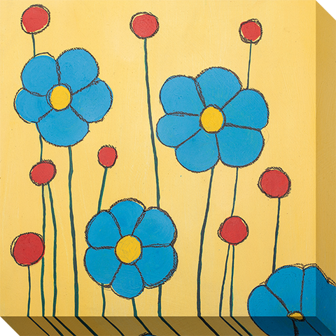 Wildflowers: Gallery Wrapped Canvas