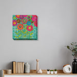 Ladybird Bright Pattern XII: Gallery Wrapped Canvas