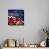 Campsite Motif IV: Gallery Wrapped Canvas