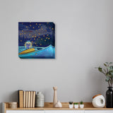 Campsite Motif III: Gallery Wrapped Canvas