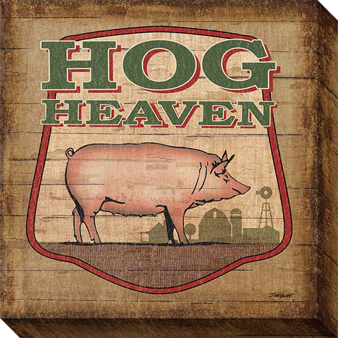 Hog Heaven: Gallery Wrapped Canvas (2 Sizes)