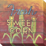 Fresh Sweet Corn: Gallery Wrapped Canvas (3 Sizes)
