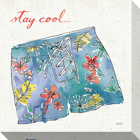 Stay Cool: Gallery Wrapped Canvas (2 Sizes)