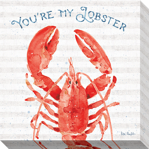You're My Lobster: Gallery Wrapped Canvas (3 Sizes)
