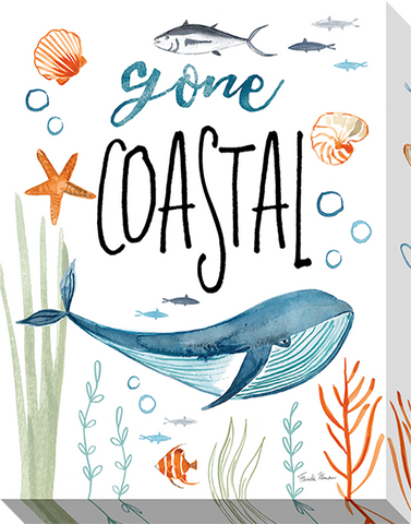 Gone Coastal: Gallery Wrapped Canvas (3 Sizes)