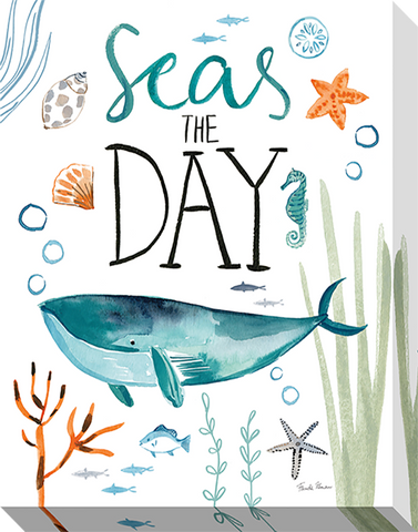 Seas The Day: Gallery Wrapped Canvas (3 Sizes)