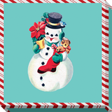 Snowman 1955: Gallery Wrapped Canvas