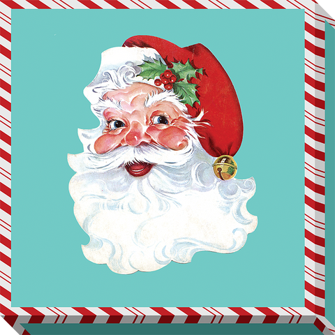 Santa 1955: Gallery Wrapped Canvas