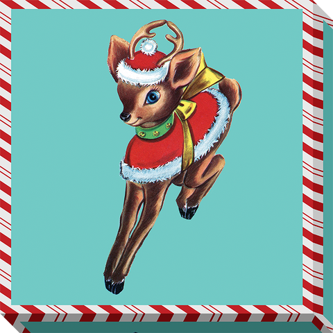 Reindeer 1955: Gallery Wrapped Canvas