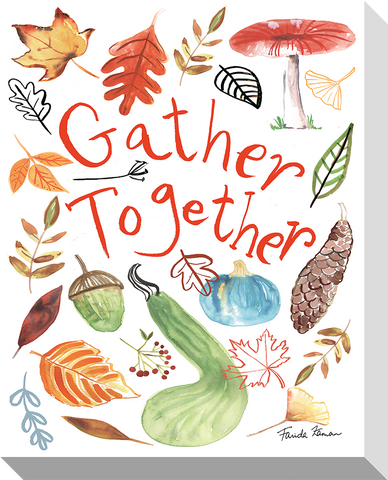 Gather Together: Gallery Wrapped Canvas
